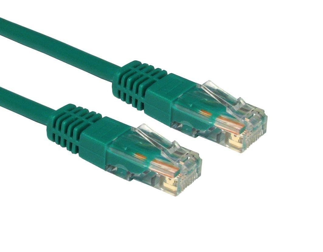 Cables Direct Cat5e Patch Cable câble de réseau 4 m U/UTP (UTP) Vert - Câbles de réseau (4 m, Cat5e, U/UTP (UTP), RJ-45, RJ-45, Vert)