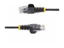 StarTech Slim LSZH CAT6 Snagless Patch Cable 1m - Black (N6PAT100CMBKS) thumbnail 4