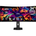 MSI MAG 341CQP QD-OLED X28 computer monitor 86.4 cm (34") 3440 x 1440 pixels UltraWide Quad HD Black thumbnail 1