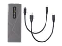 STARTECH M2-USB-C-NVME-SATA M.2 NVMe/SATA SSD Enclosure USB-C 10Gbps 2230/2242/2260/2280 Aluminium Space Grey thumbnail 2