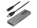 STARTECH M2-USB-C-NVME-SATA M.2 NVMe/SATA SSD Enclosure USB-C 10Gbps 2230/2242/2260/2280 Aluminium Space Grey thumbnail 7