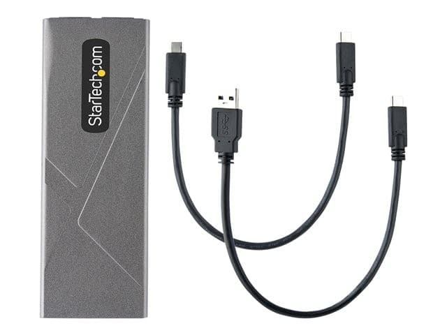STARTECH M2-USB-C-NVME-SATA M.2 NVMe/SATA SSD Enclosure USB-C 10Gbps 2230/2242/2260/2280 Aluminium Space Grey - Image 8