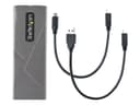 STARTECH M2-USB-C-NVME-SATA M.2 NVMe/SATA SSD Enclosure USB-C 10Gbps 2230/2242/2260/2280 Aluminium Space Grey thumbnail 8