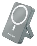 Verbatim Charge 'n' Go Magnetic Wireless Power Bank with Stand 10000 mAh - 15W MagSafe, 20W USB-C PD - Grey thumbnail 1