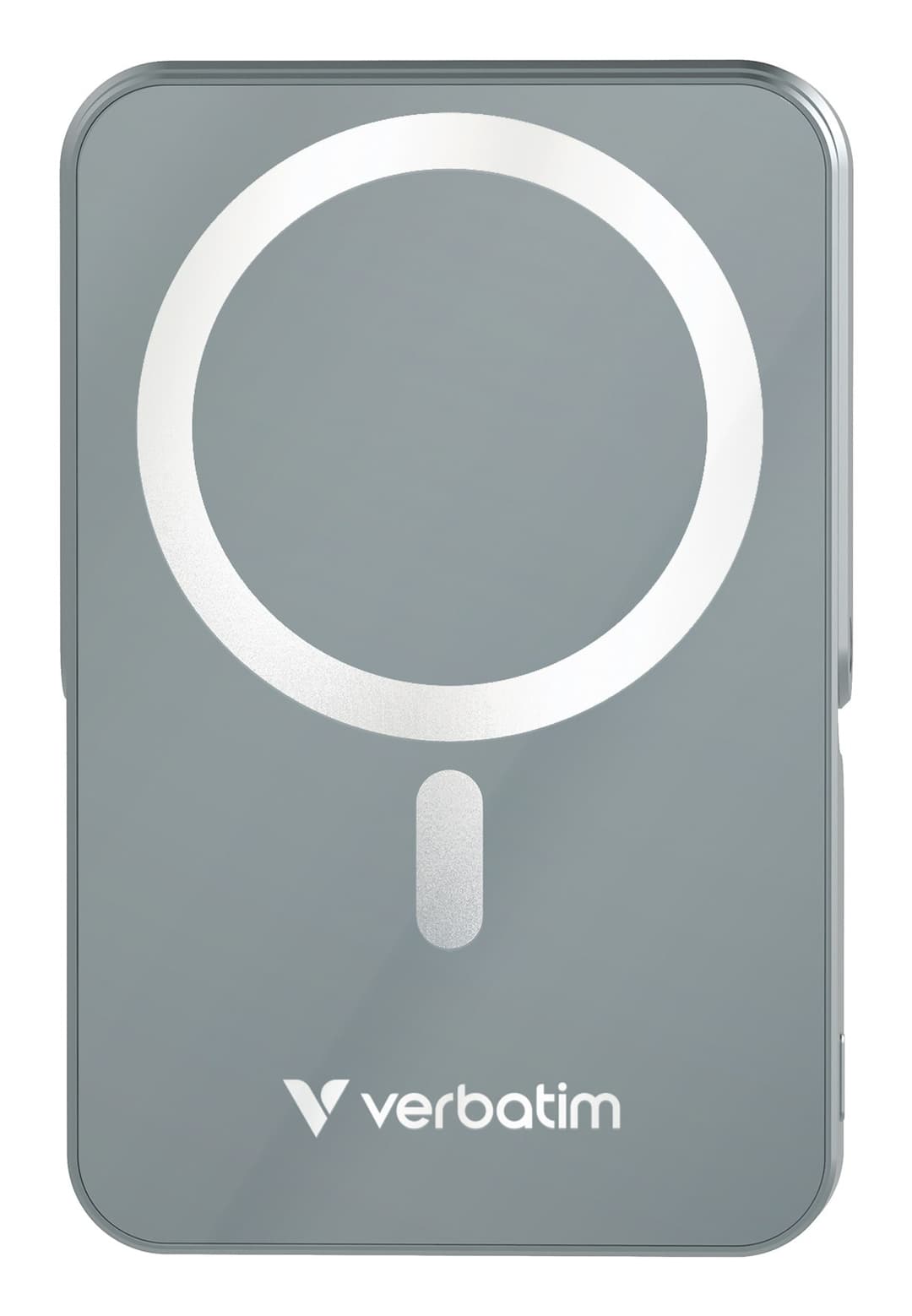 Verbatim Charge 'n' Go Magnetic Wireless Power Bank with Stand 10000 mAh - 15W MagSafe, 20W USB-C PD - Grey - Image 2