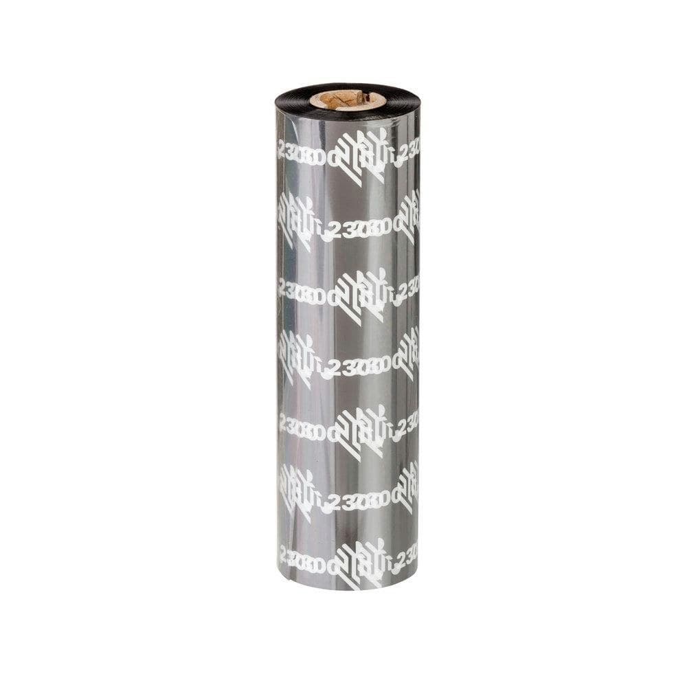 Zebra Wax Thermal Transfer Ribbon Cartridge 110mm x 74m - Box of 6 Rolls - Image 1