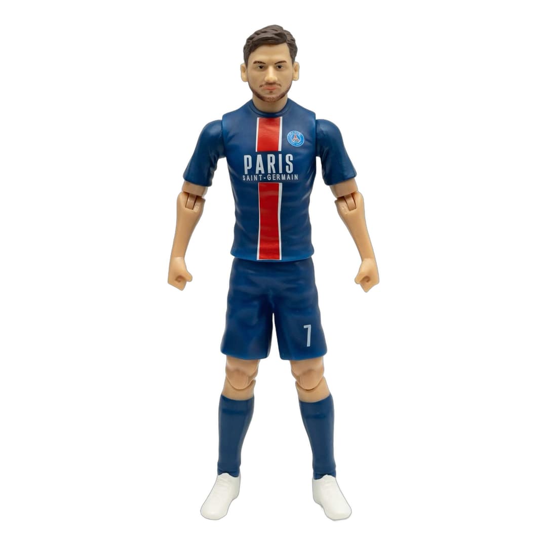 Banbo Toys Kvaratskhelia PSG Fully Articulated Action Figure - 20cm - Image 1