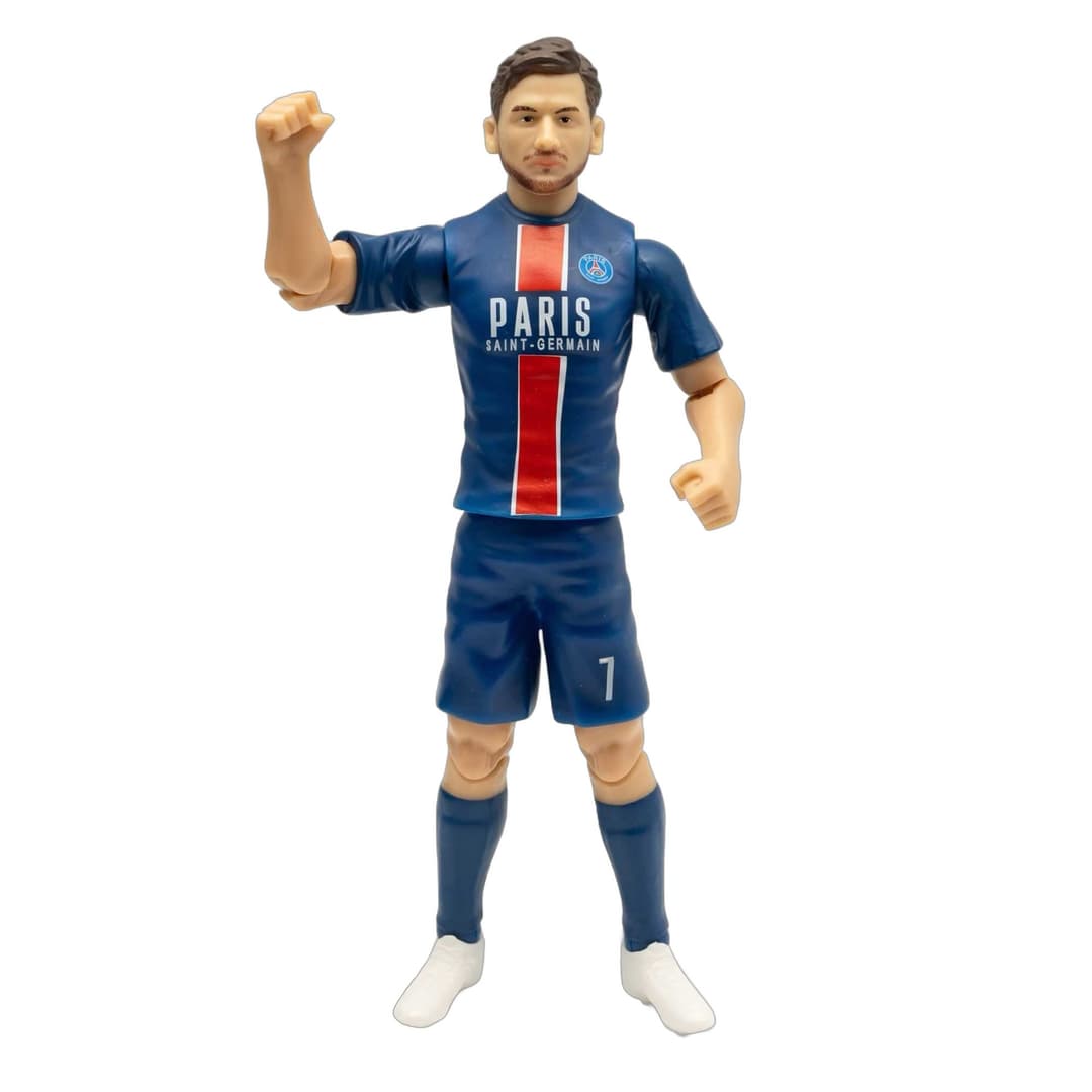 Banbo Toys Kvaratskhelia PSG Fully Articulated Action Figure - 20cm - Image 4