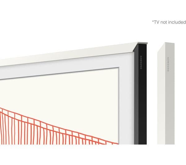SAMSUNG Modern 75" Customisable Frame Bezel - White - Image 2