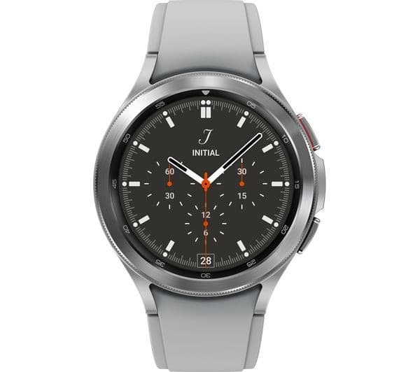 SAMSUNG Galaxy Watch4 Classic BT with Bixby & Google Assistant - Silver, 46 mm