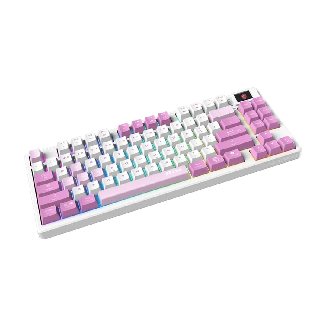 MSI Forge GK600 TKL Wireless RGB Mechanical Gaming Keyboard - Violet - Image 8