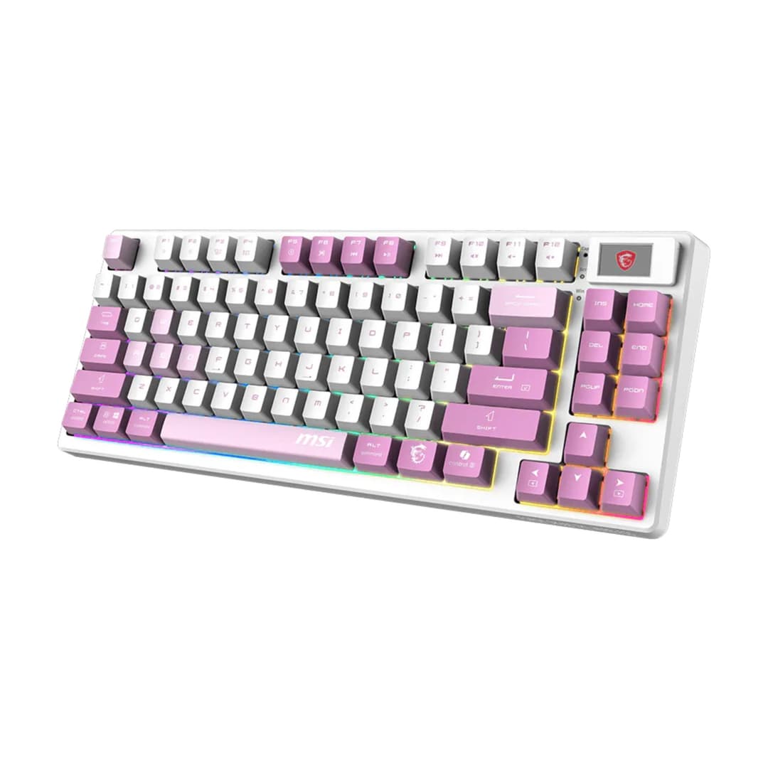 MSI Forge GK600 TKL Wireless RGB Mechanical Gaming Keyboard - Violet - Image 9