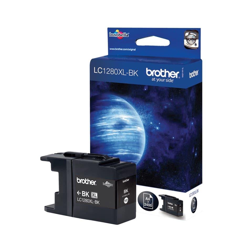 Brother LC1280XLBK High Yield ink cartridge 1 pc(s) Original Black 2,400 pages - Image 1