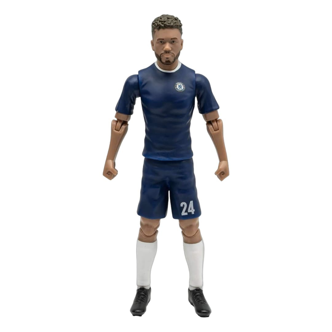 Banbo Toys Sockers Reece James Chelsea Fully Articulated Figurine 20cm - Image 1