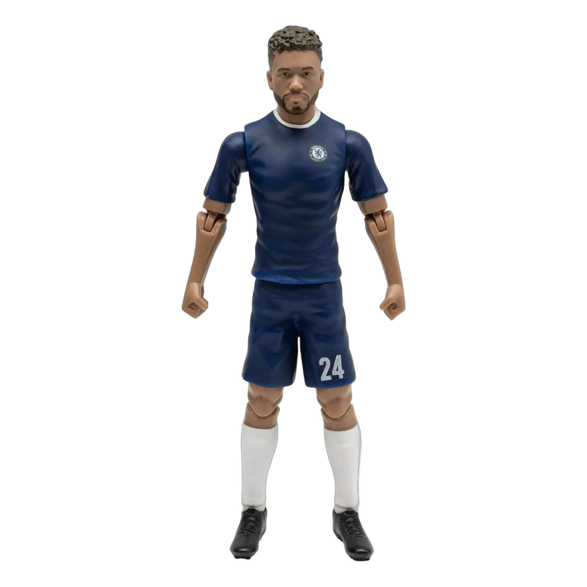 Banbo Toys Sockers Reece James Chelsea Fully Articulated Figurine 20cm