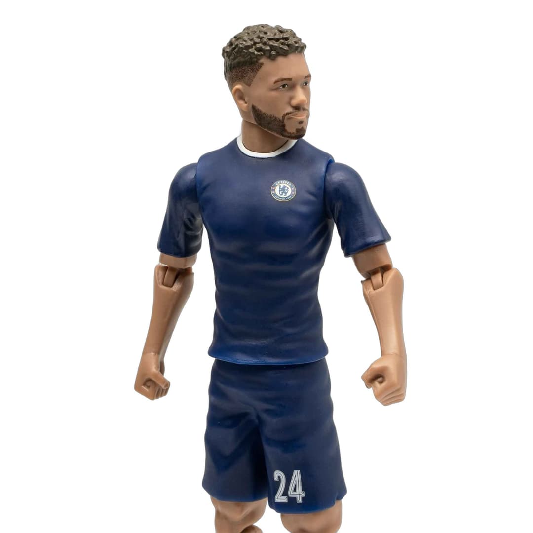 Banbo Toys Sockers Reece James Chelsea Fully Articulated Figurine 20cm - Image 3