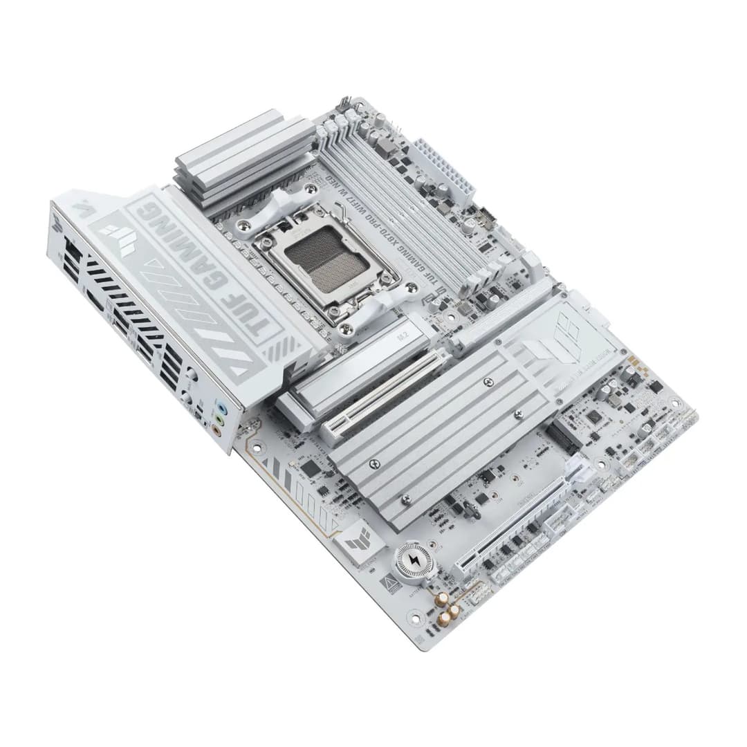 ASUS TUF GAMING X870-PRO WIFI7 W NEO DDR5 ATX Socket AM5 Motherboard - White - Image 5