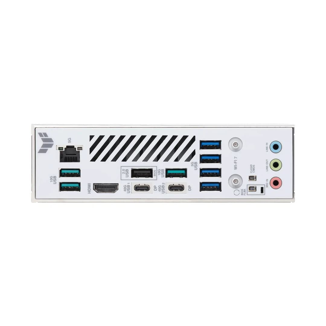 ASUS TUF GAMING X870-PRO WIFI7 W NEO DDR5 ATX Socket AM5 Motherboard - White - Image 6