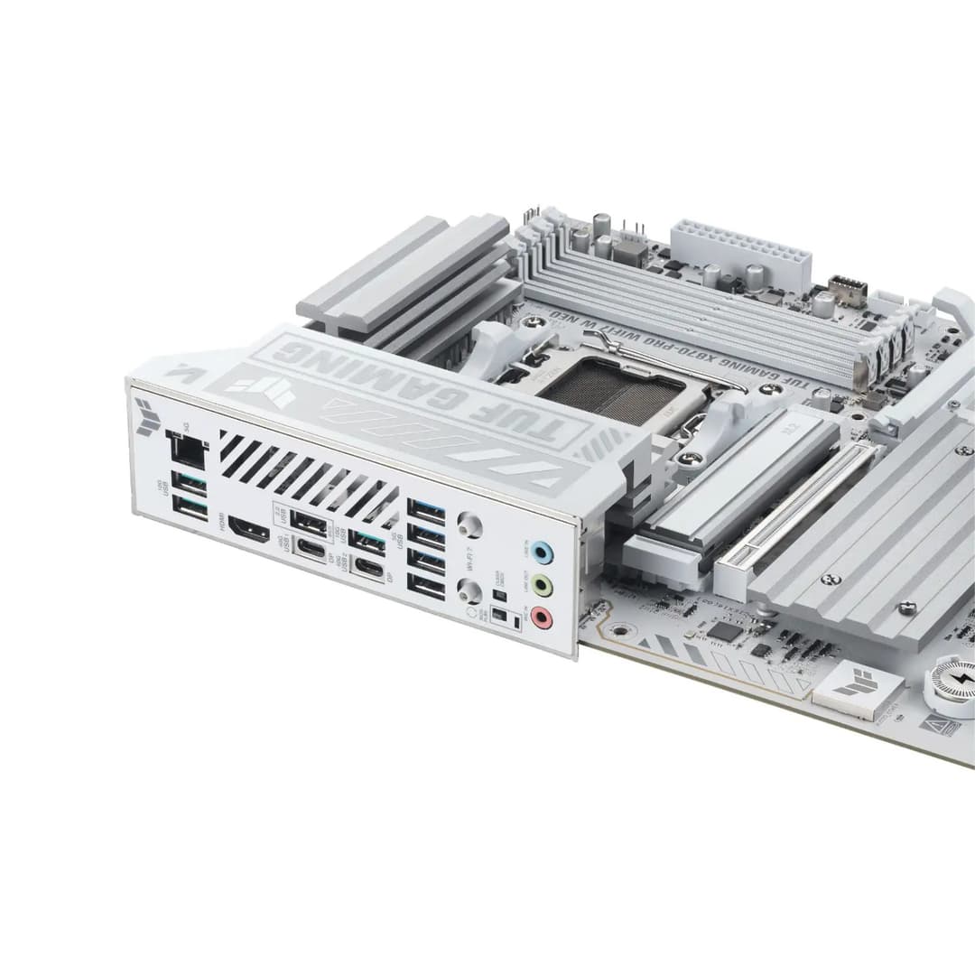 ASUS TUF GAMING X870-PRO WIFI7 W NEO DDR5 ATX Socket AM5 Motherboard - White - Image 7