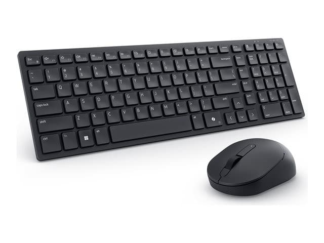Dell Pro KM555 Silent Compact Wireless Keyboard and Mouse Set - Black - QWERTY US International - Image 4