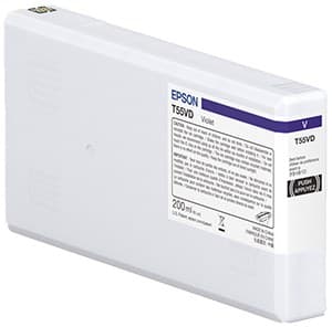 Epson T55WD UltraChrome Pro10 200ml Ink Cartridge for SureColor SC-P5300 - Violet
