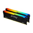 Kingston Technology FURY Beast RGB Memory Kit 16 GB (2 x 8 GB) DDR4 3200 MHz CL16 thumbnail 1