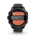 Garmin Fenix 8 Sapphire AMOLED Smartwatch 43mm Titanium Carbon Grey DLC thumbnail 10