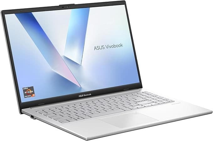 ASUS Vivobook 15 E1504FA Laptop,15.6” Full HD Display, AMD Ryzen 3 Processor, 8GB RAM, 512GB PCIe SSD, Windows 11 - Silver