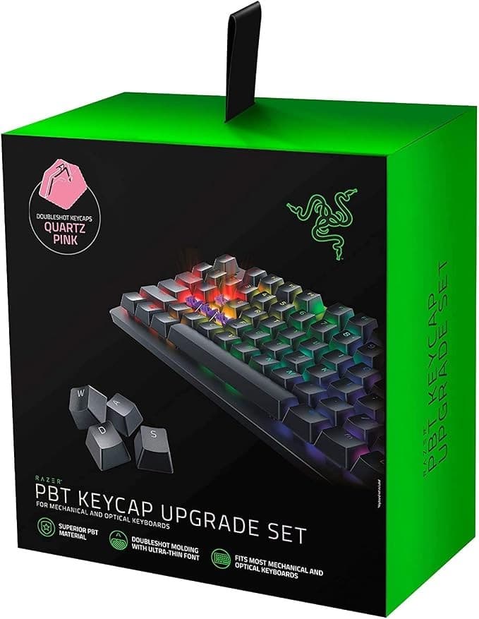 Razer PBT Keycap Upgrade Set (120 keys, UK/US layout) - Quartz - Image 2