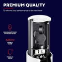 Trust GXT 258 Fyru 4-in-1 Professional USB Streaming Microphone White with LED Lighting thumbnail 4