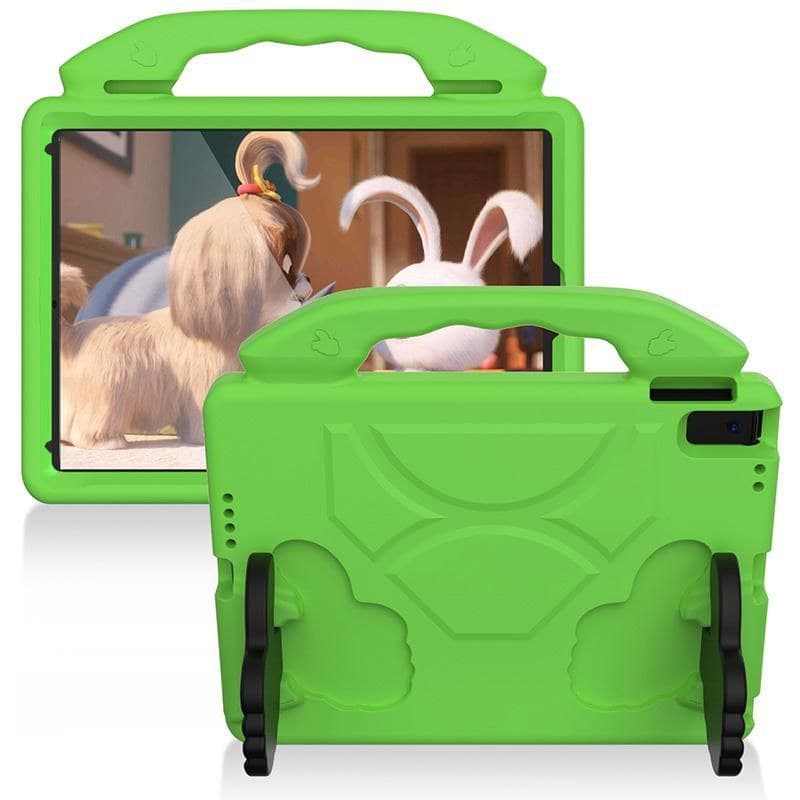 eSTUFF ES682303-BULK HANDY Kids Case for Apple iPad 10.2 (All Models) Green - Image 1