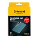 Intenso Lesen/Schreiben bis zu 500 MB/s/250GB Blue, Grey thumbnail 2