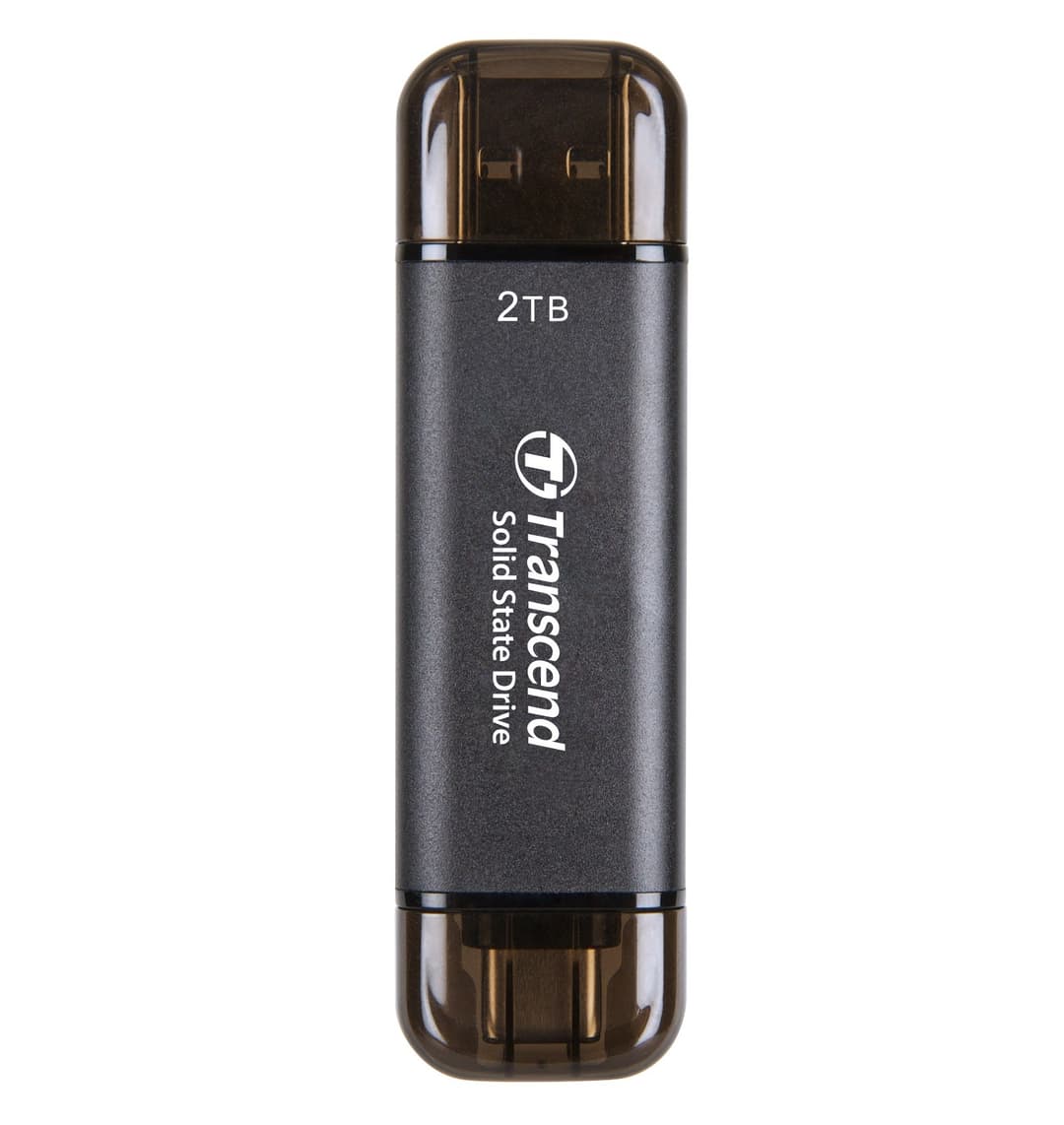 Transcend ESD310C Dual USB Portable SSD (USB Type-A and Type-C) 2TB - Image 2