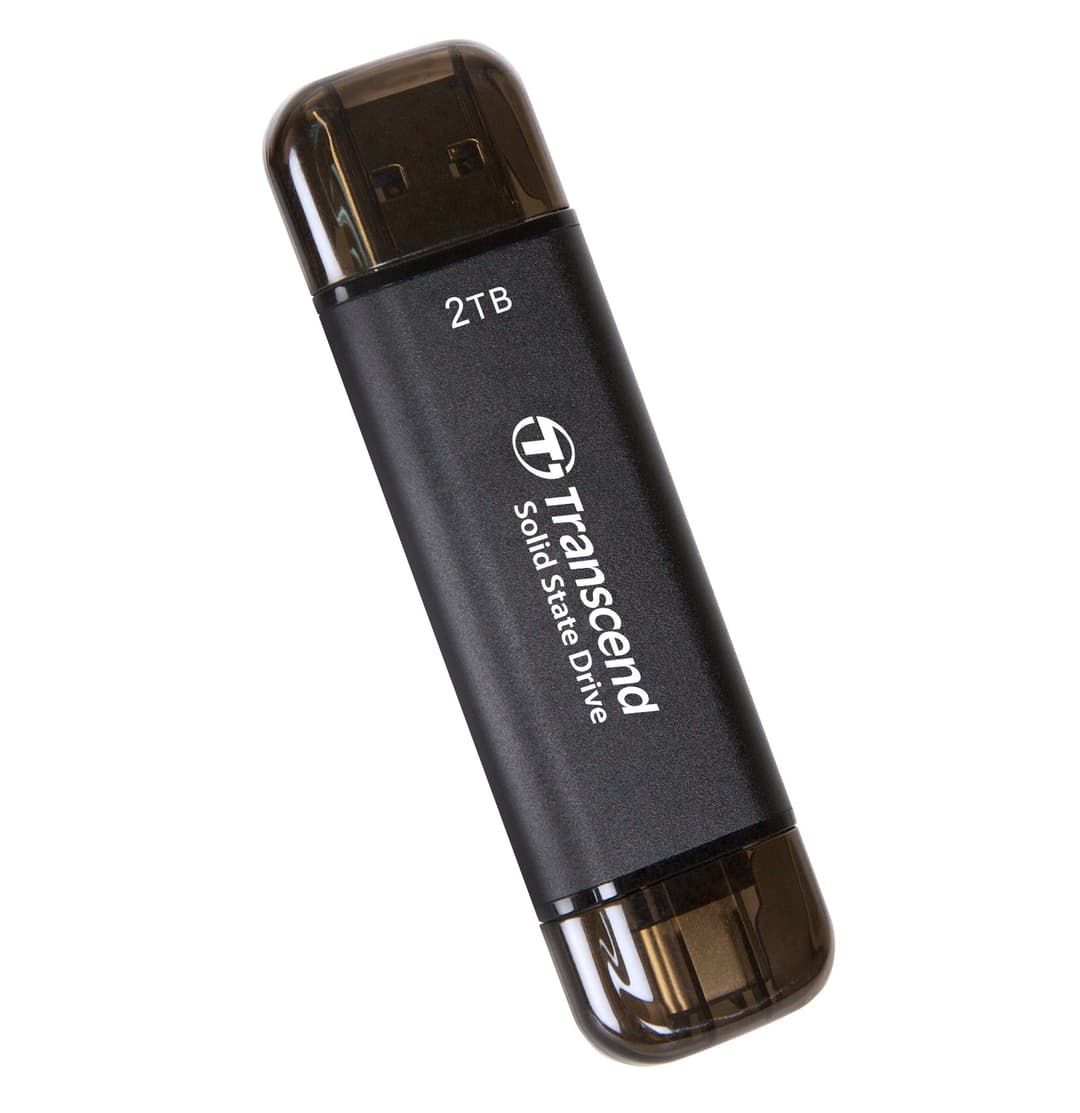Transcend ESD310C Dual USB Portable SSD (USB Type-A and Type-C) 2TB - Image 3