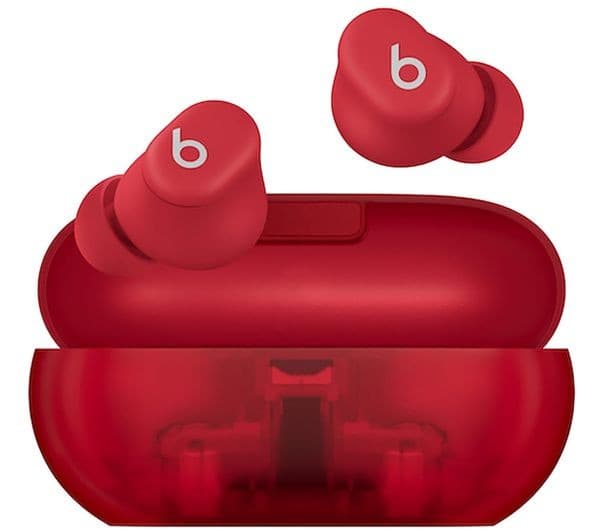 Beats Solo Buds True Wireless Bluetooth Earbuds - Red - Image 1