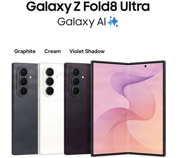 Samsung Galaxy Z Fold8 Ultra 5G 256GB 12GB Dual SIM Smartphone - Violet Shadow - Image 2