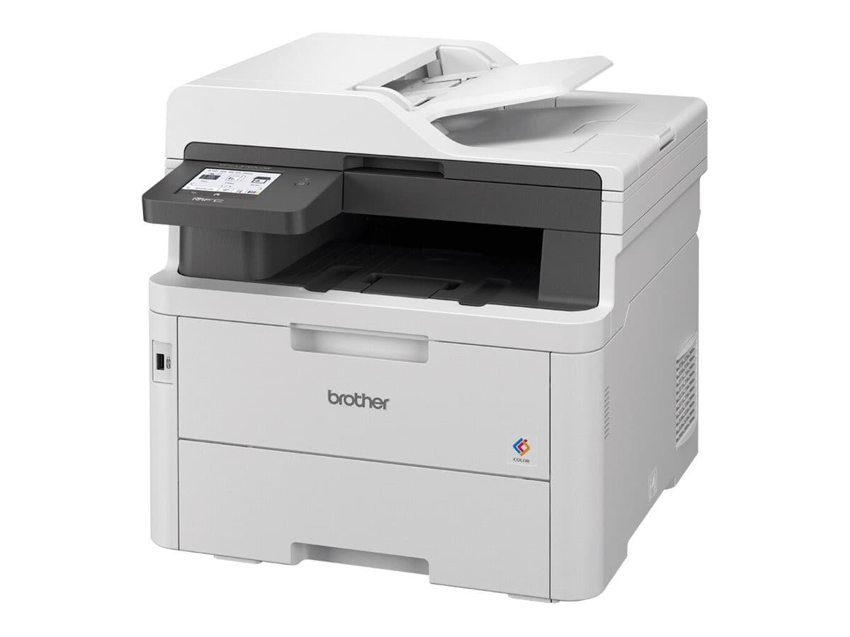 Brother MFC-L3760CDW A4 Colour LED Multifunction Printer - Print, Scan, Copy & Fax, Wi-Fi, Duplex, 26ppm