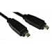 Cables Direct - Cavi FireWire da 1 m, 4 Pin, 4 Pin, 4 Pin, 4-p, Nero, Maschio Connector, 1 m, 10 cm, Colore: Nero - Image 2