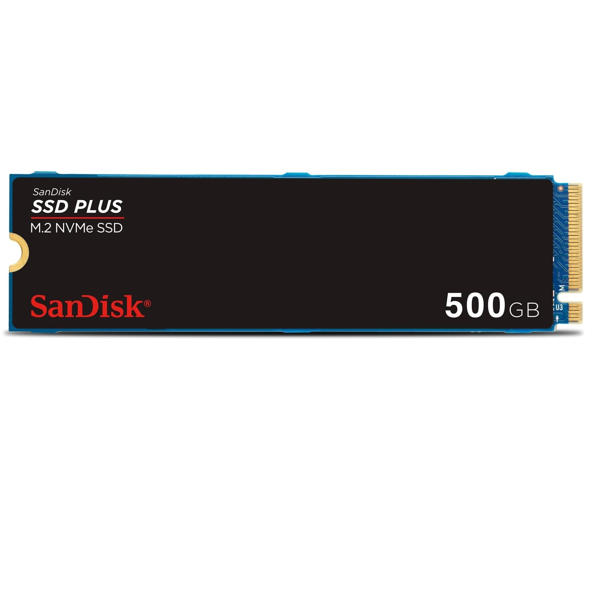 SanDisk SSD Plus 500GB 2.5" SATA Internal SSD - Black
