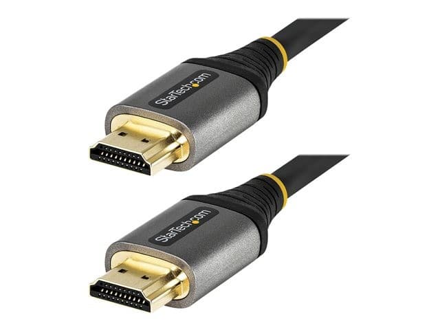 StarTech HDMM21V5M Certified Ultra High Speed HDMI 2.1 Cable 8K 60Hz 48Gbps 5m Grey/Black - Image 3