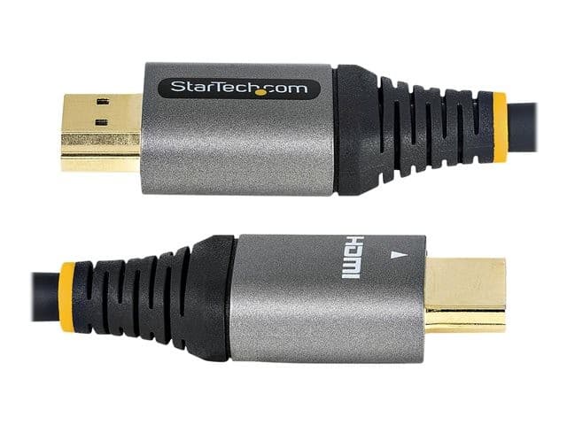 StarTech HDMM21V5M Certified Ultra High Speed HDMI 2.1 Cable 8K 60Hz 48Gbps 5m Grey/Black - Image 7