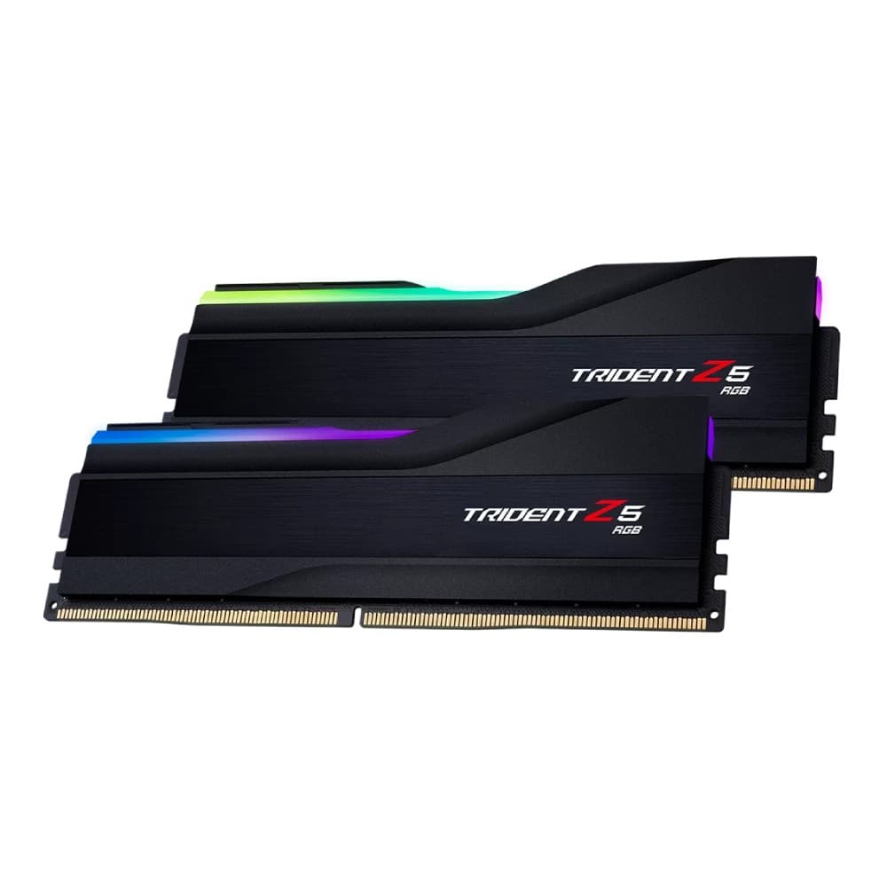 G.Skill Trident Z5 RGB 64GB (2 x 32GB) DDR5 6000MHz CL36 Desktop Memory Kit - Matte Black - Image 2