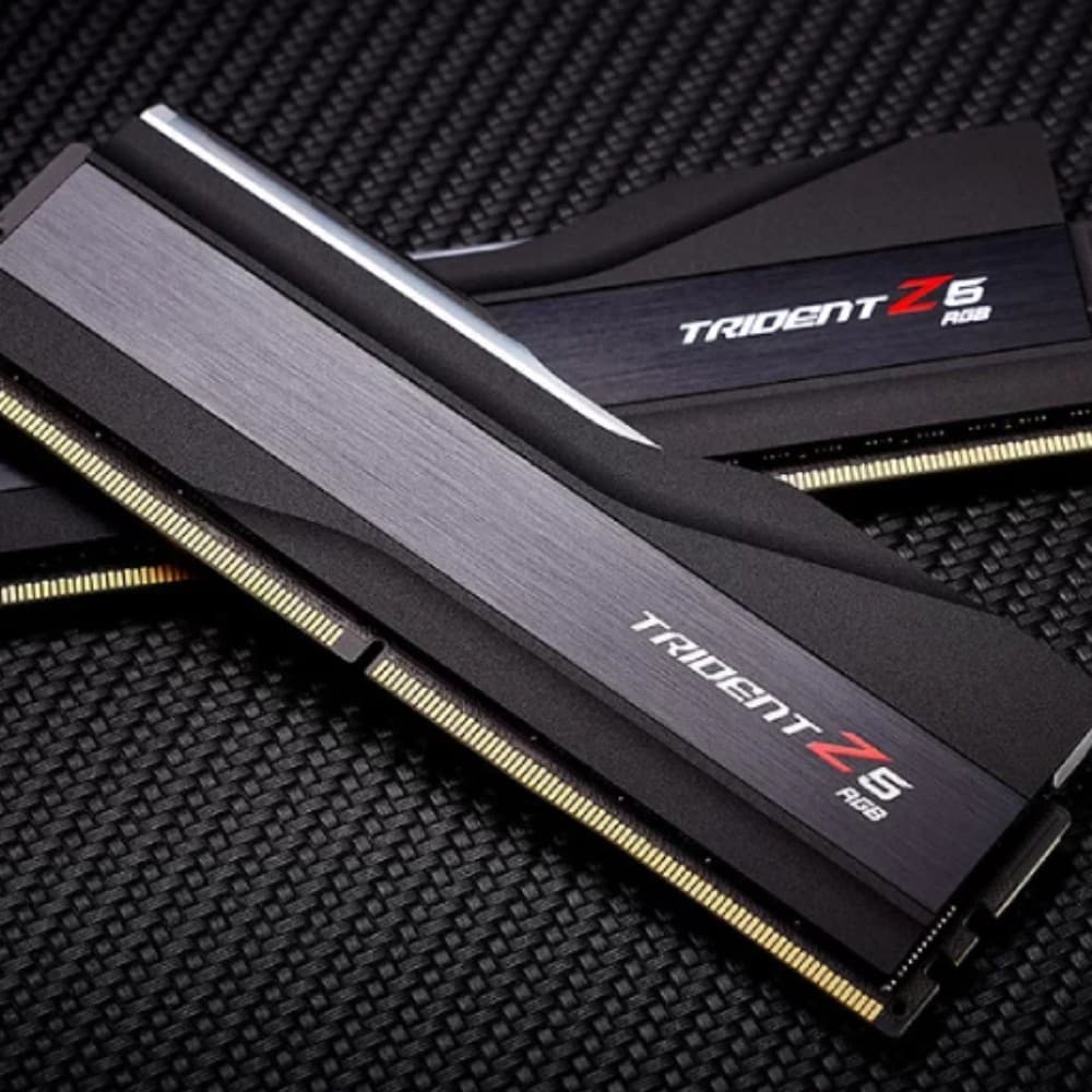 G.Skill Trident Z5 RGB 64GB (2 x 32GB) DDR5 6000MHz CL36 Desktop Memory Kit - Matte Black - Image 6