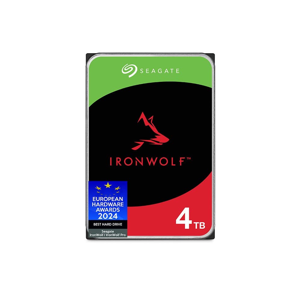Seagate IronWolf 4TB 3.5" 5900 RPM 256MB Cache NAS Hard Drive - Black