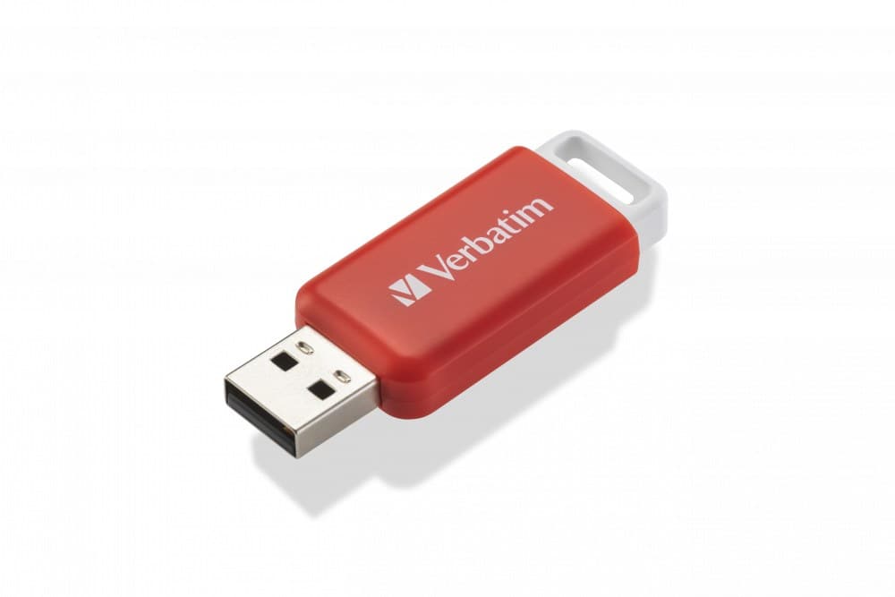 Verbatim DataBar USB flash drive 16 GB USB Type-A 2.0 Red - Image 1