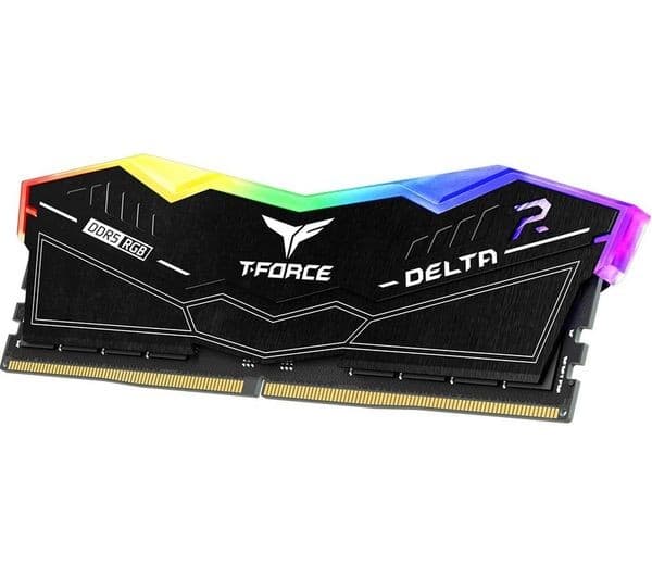 TEAMGROUP T-FORCE DELTA RGB 32 GB 6000 MHz CL30 DDR5 Memory Kit - 16 GB x 2, Black - Image 3