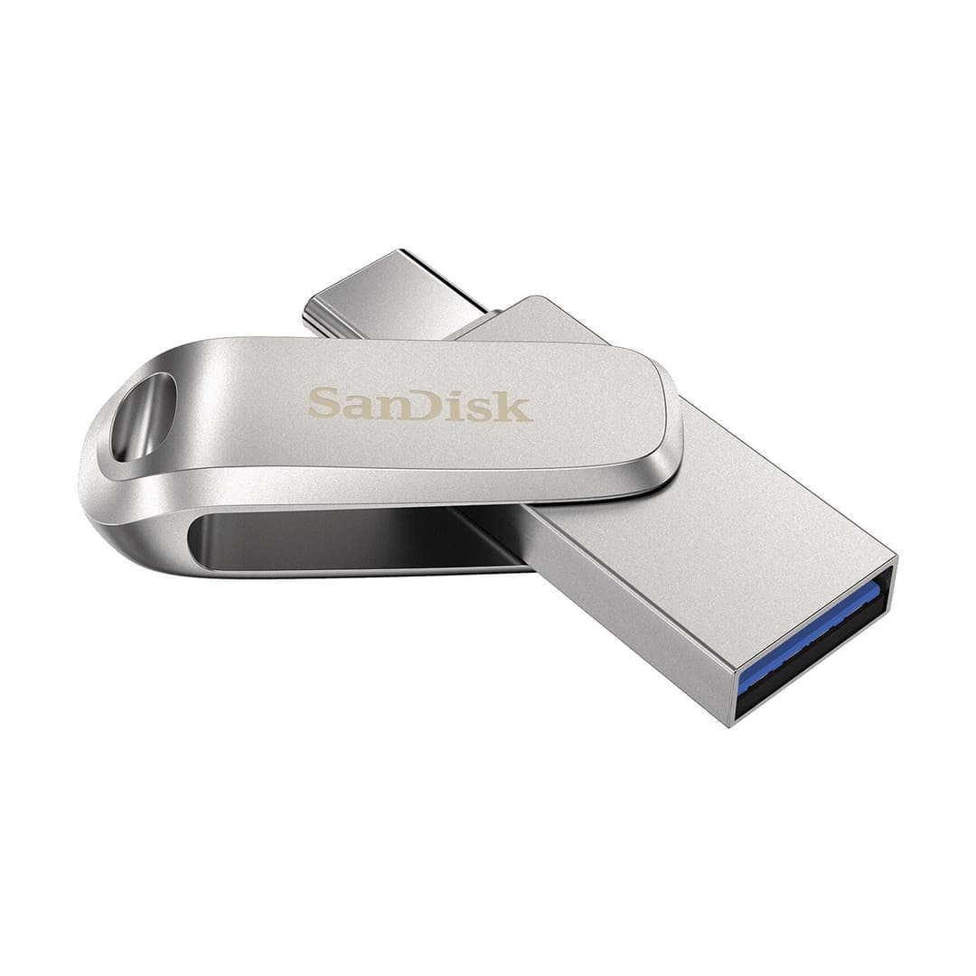 SanDisk Ultra Dual Drive Luxe USB flash drive 32 GB USB Type-A / USB Type-C 3.2 Gen 1 (3.1 Gen 1) Stainless steel - Image 2