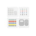 Microsoft Surface Adaptive Kit self-adhesive label Multicolour 33 pc thumbnail 1