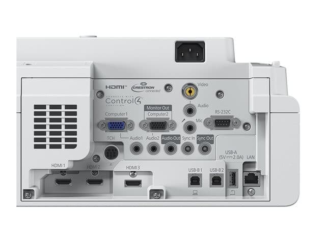Epson EB-770Fi Ultra Short Throw Interactive 3LCD Laser Projector - Full HD 1080p - 4100 Lumens - 802.11a/b/g/n/ac Wireless / LAN / Miracast - White - Image 6