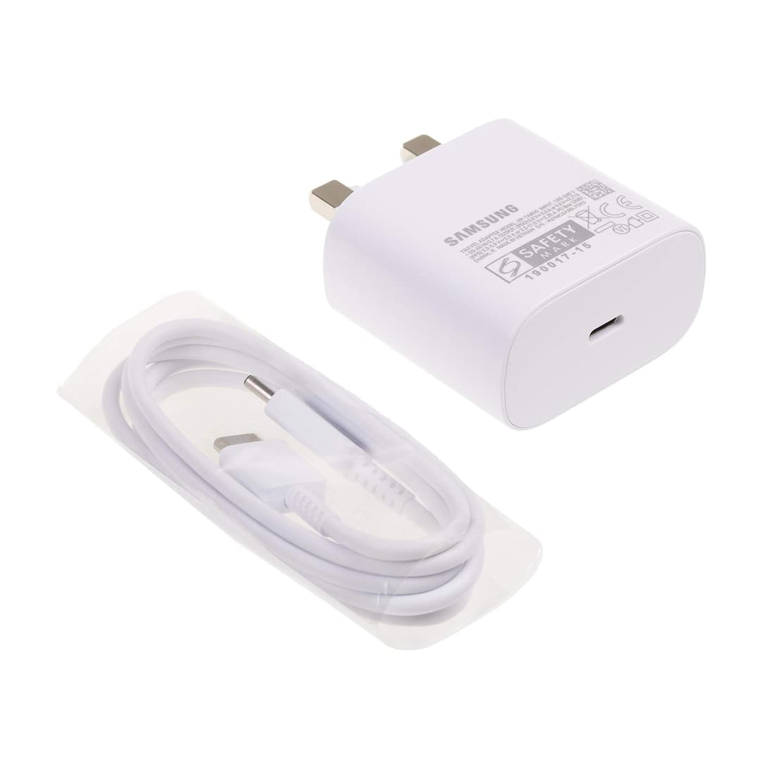 Samsung 45W USB-C Fast Charger - White - Image 2